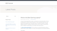 Desktop Screenshot of bcscentral.info